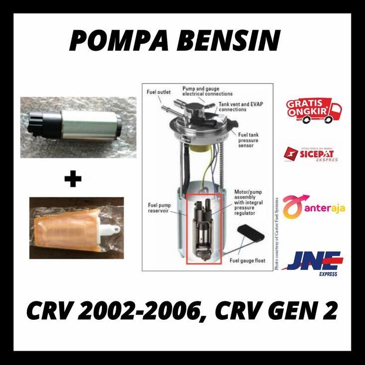 TERMURAH FUEL PUMP POMPA BENSIN CRV 2002 2003 2004 2005 2006, CRV GEN 2 