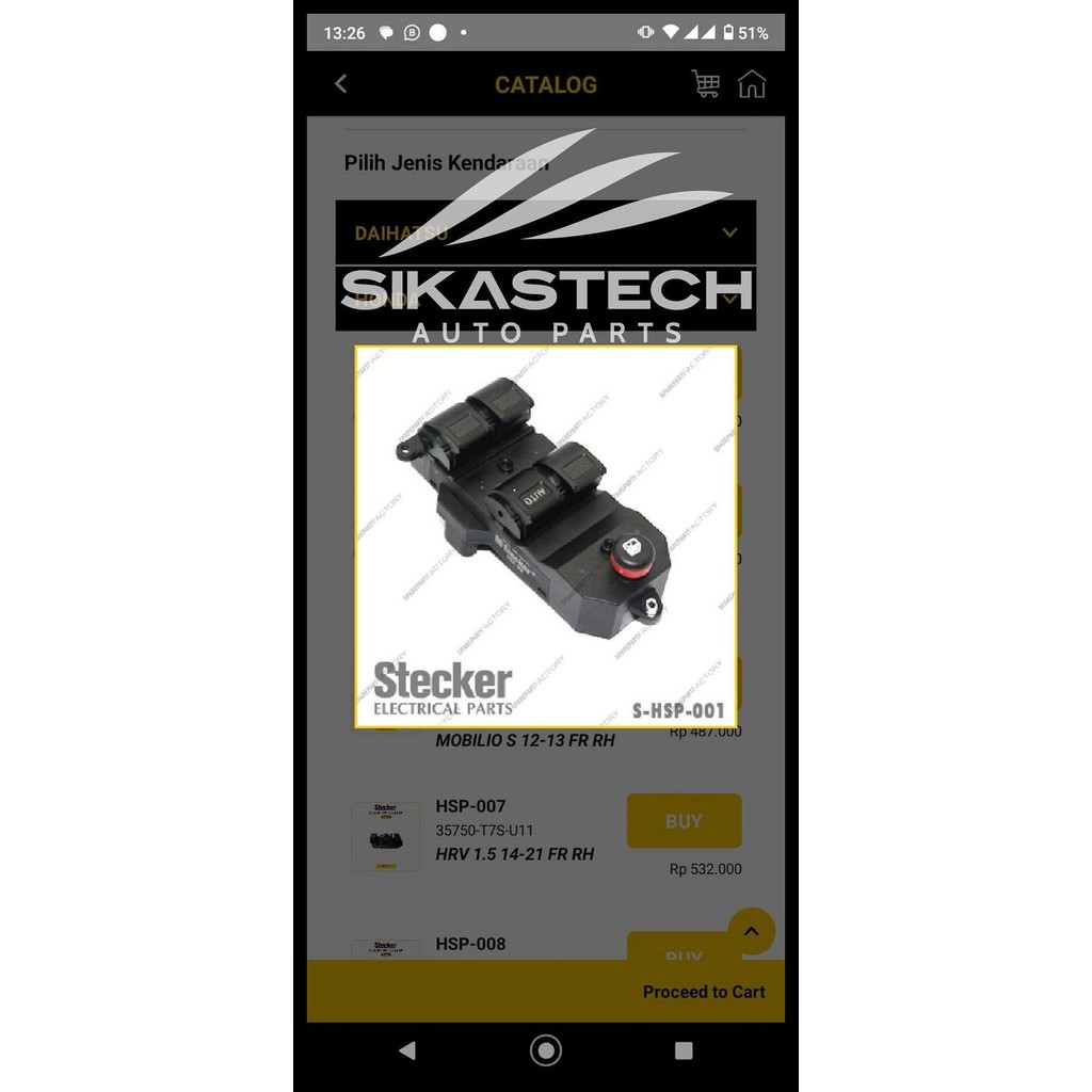 BEST DEAL 35750-SAE-P03 RIGHT FRONT POWER WINDOW MASTER SWITCH ASSY / SAKLAR KACA JENDELA PINTU DEPA