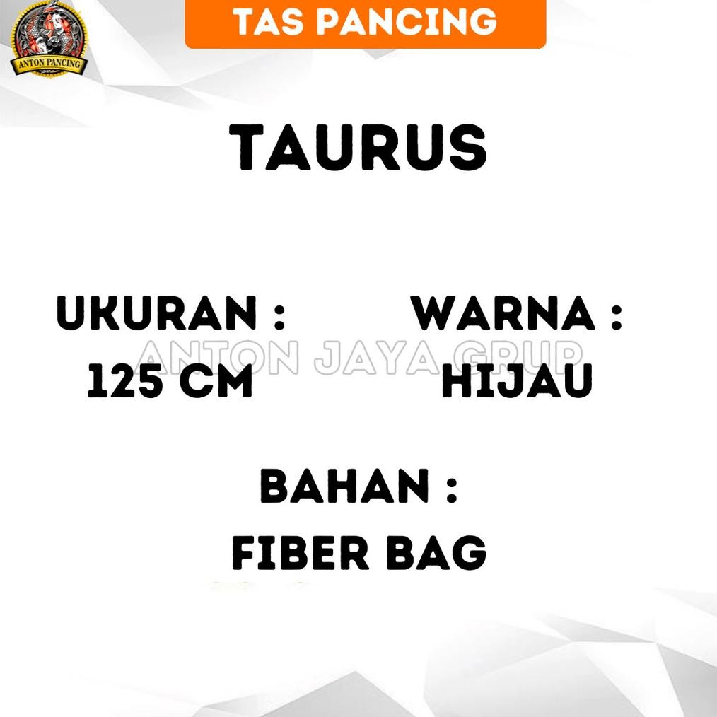Premium Tas Pancing Taurus 125 Cm Bahan Fiber Lapis