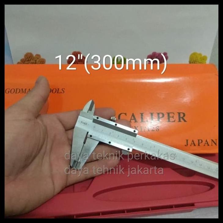 TERBARU SIGMAT 12" TOKI - VERNIER CALIPER TOKI - JANGKA SORONG TOKI 