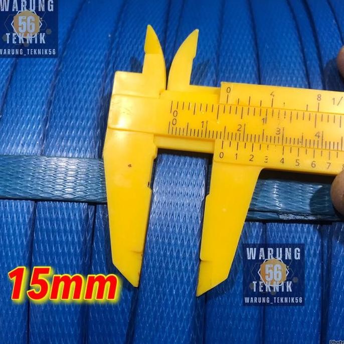 

Plastik strapping straping band 15 mm berat 7 kg tali straping** murah