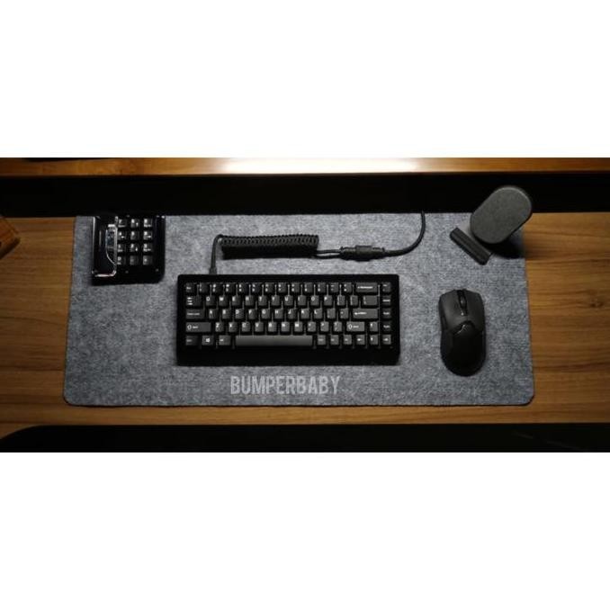 ready Mousepad Desk Top Felt Keyboard Deskmat Deskpad Wool Table Cover
