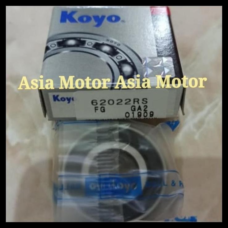 DISKON BEARING 6202 2RS KOYO JAPAN UKURAN 15X35X11 MM LAHER 6202 2RS ORI KOYO 