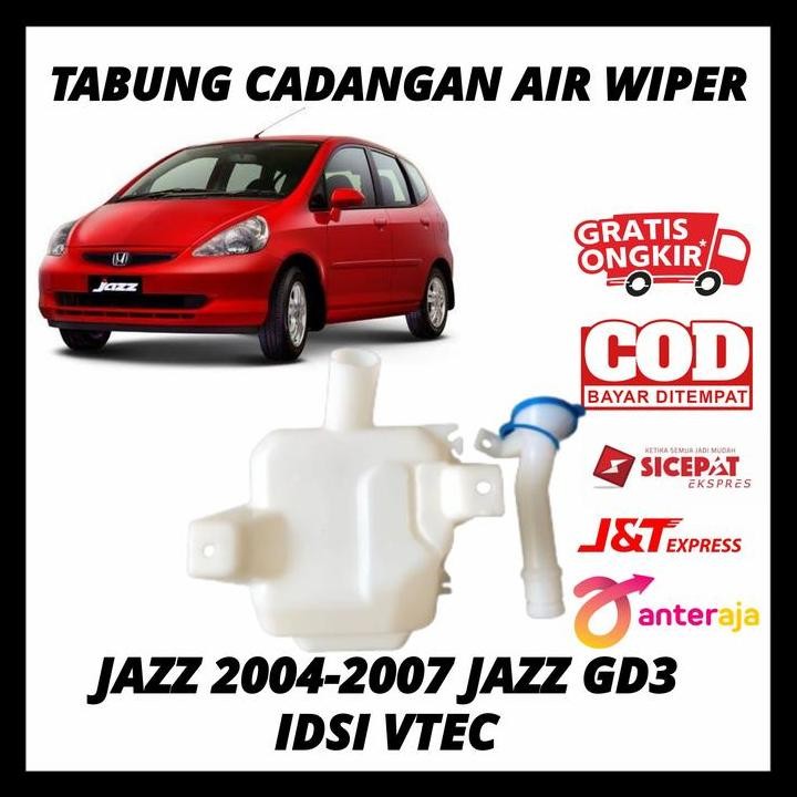 HOT DEAL TABUNG TANGKI CADANGAN AIR WIPER JAZZ 2004-2007 JAZZ GD3 IDSI VTEC 