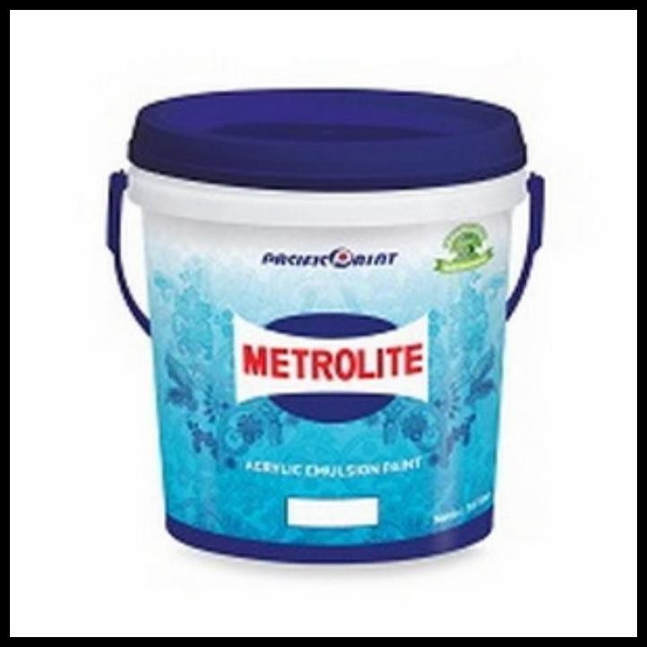 TERMURAH CAT METROLITE PUTIH 3 LITER. 5KG 