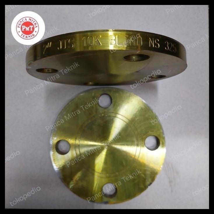 HOT DEAL BLIND FLANGE 4" INCH CARBON STEEL JIS 10K / FLANGE BESI BUTA DN100 