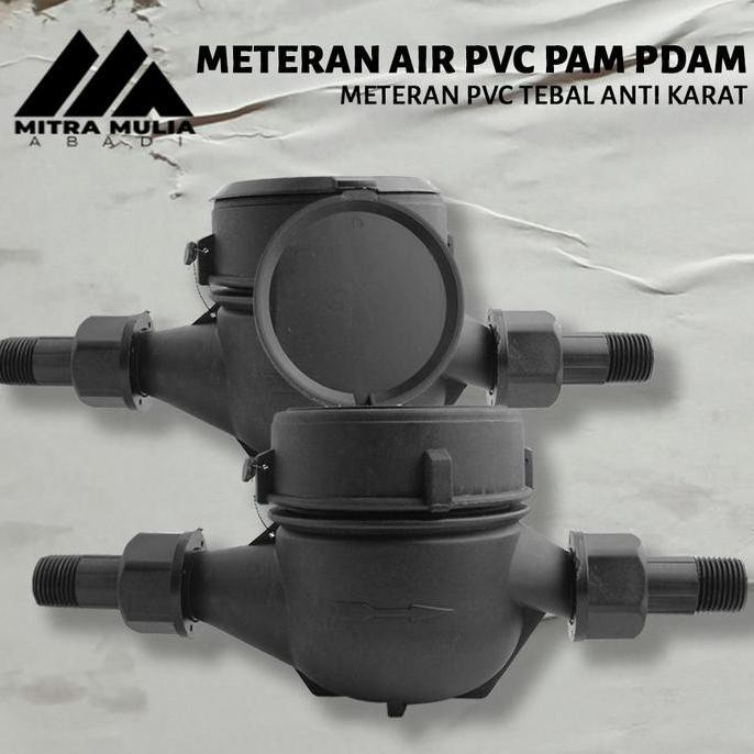 new  Flow Meter SNI / Meteran Air Pam PVC PAM PDAM