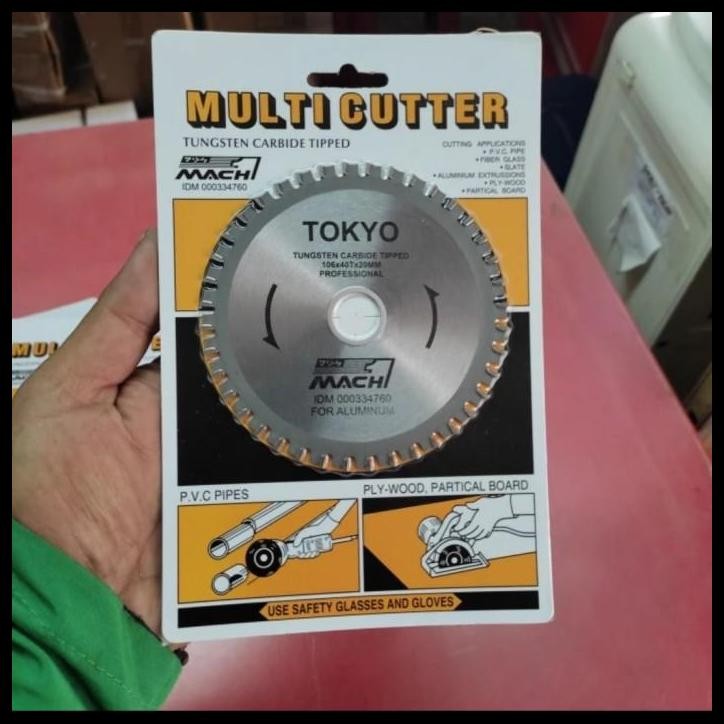 

BEST DEAL TOKYO MULTI CUTTER / MULTI CUTER TOKYO 4" / MATA POTONG ALUMUNIUM !!!
