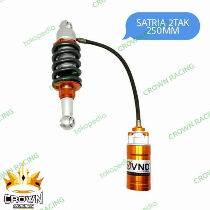 Monoshock VND Click Rebound Tabung Pisah 250mm Satria 2Tak Hiu / Lumba Motorcycle