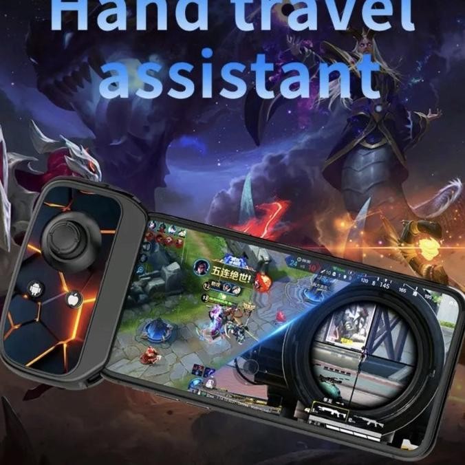 Gamepad D2 Mobile Game Controller Bluetooth 5.0 One Click Pro DiM