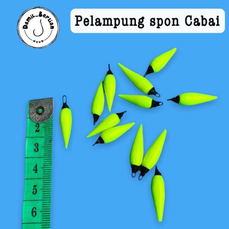 kumbul pelampung spon cabai grosir Damil_Berlian