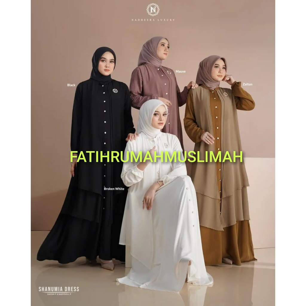 NEW / TERBARU / NADHEERA / GAMIS DEWASA / GAMIS NADHEERA / GAMIS / SHANUMIA / SHANUMIA / NADHEERA GA