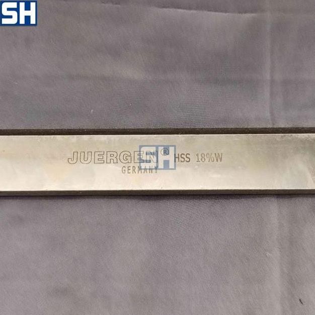 PLANER KNIFE "JUERGEN" HSS-18% SIZE : 460x38x6mm  - PISAU SERUT KAYU