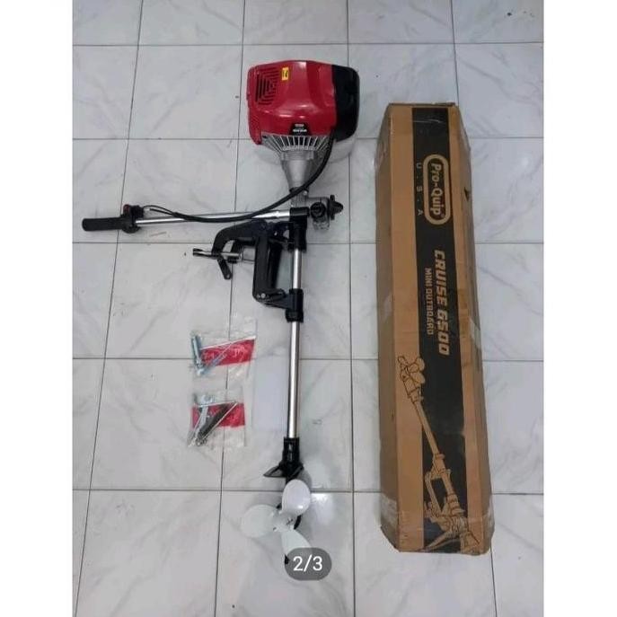 Mesin Tempel Kapal Perahu Pro-Quip Outboard Cruise 6500//Mesin Perahu Kapal 2Tak Pro-Quip Co