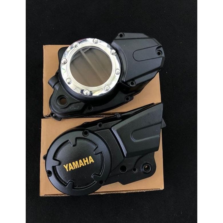 BAK MESIN RX KING NEW CKD BERKODE MODEL TRANSPARAN HITAM KULIT JERUK