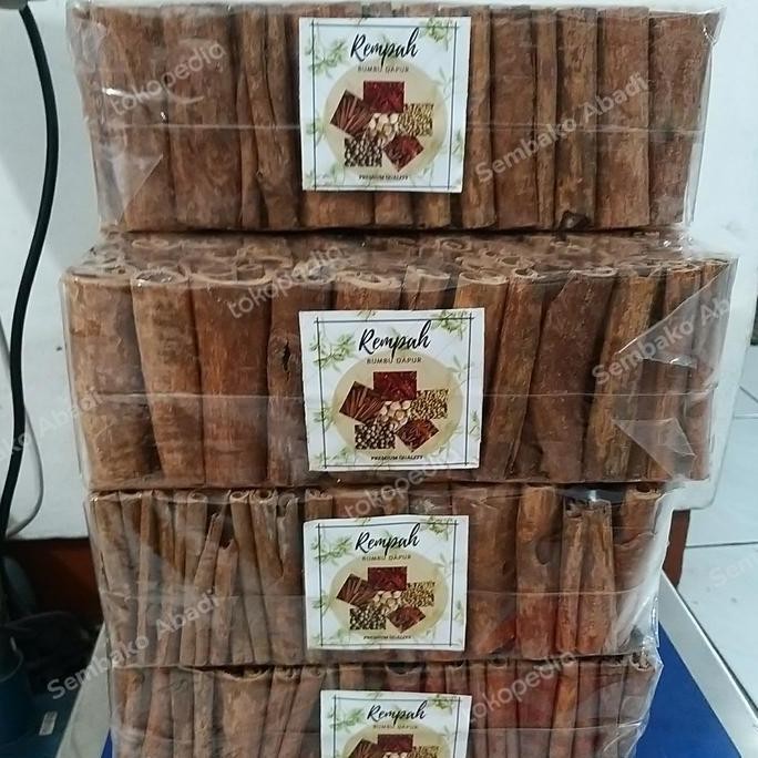 

Kayu Manis Batang / Cinnamon Stick 500Gr Rempah Asli Aromatik