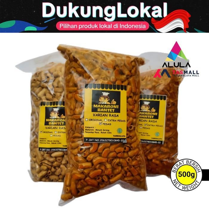 

Makaroni Bantet Tasikmalaya 500Gr Camilan Pedas