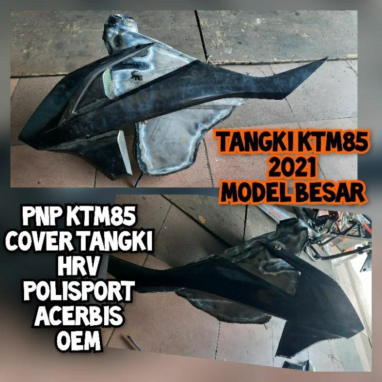 tangki ktm85 2 *tangki sajah tanpa sayap* tangki custom ktm85 2 enduro bensin banyak cocok dipasang 