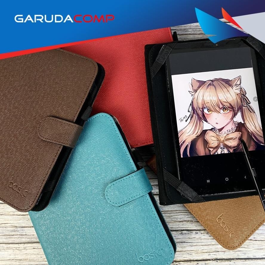 Basic Case Tablet 8 Inch Casing Tablet 8 Inch Dompet Tablet 8 Inch Universal Basic Case Universal Ta