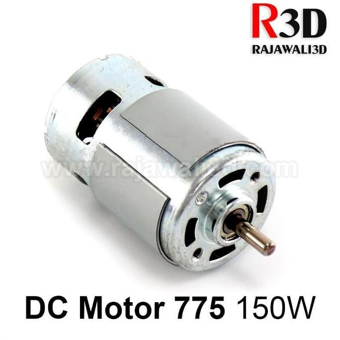 Dinamo DC Motor 775 150W 12V 15000RPM Mini Spindle Mesin Bor Potong