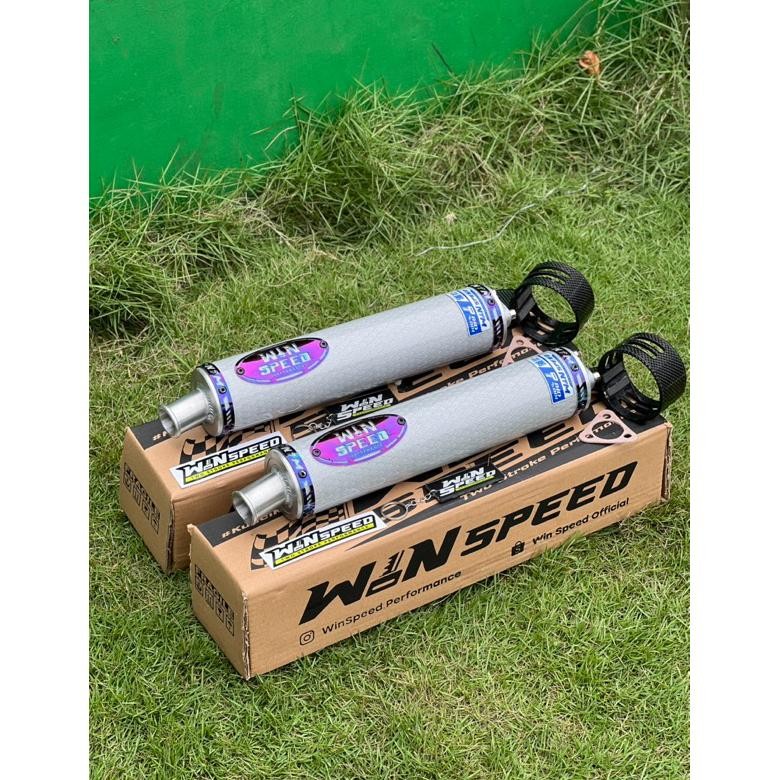 KNALPOT RACING NINJA R SS M KISS SILINCER KARBON ORINAL WIN SPEED