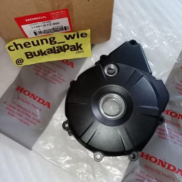 11341KYZ900 COVER L CRANK CASE / Bak Magnet New Supra X 125 F1 2014 - 2 ori AHM