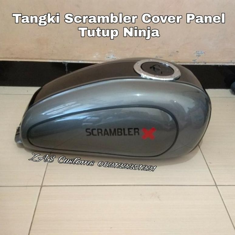 Tangki Ducati Scrambler Rep Tutup Tangki Ninja for Ter Megapro GL Scoio Byson Pulsar Thunder dll