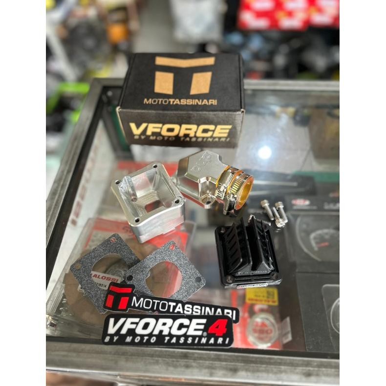 intake manifold DNA membran Vforce vespa largeframe px excel spartan sprint dkk