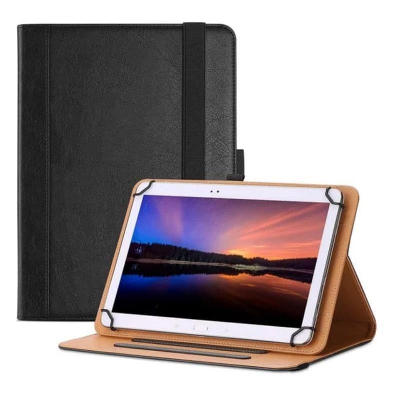 Evercoss Bravo Tab U70C X7 Tablet 7 Inch Leather Flip Book Cover Case Casing Sarung Kesing Flipcase 