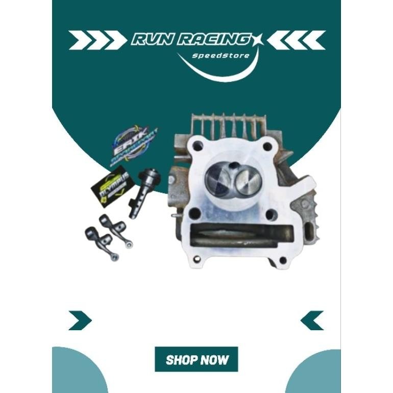 CYLINDER HEAD KOP JUPITER Z JUPITER BURHAN VEGA R NEW RUBAHAN SUDUT 28/24 30/26