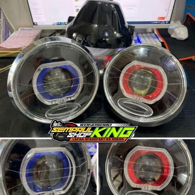 LAMPU BILED ALBED RX KING NEW PEREDAM RX KING BULAT VIXION SCORPIO MOTOR TERANG