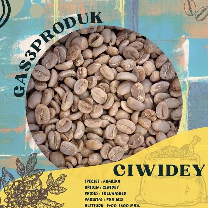 

Green Bean/ Biji kopi Arabika JAVA Ciwidey Full wash/greenbean dryhull LA