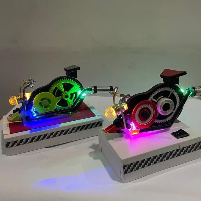 

Dinamo Lampu LED Tipe X Trondol Siap Pakai Sudah Dirakit