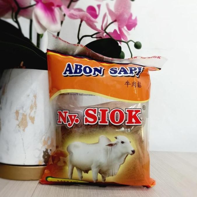 

ABON DAGING SAPI Ny SIOK 250gr pins snack Makanan Food TB