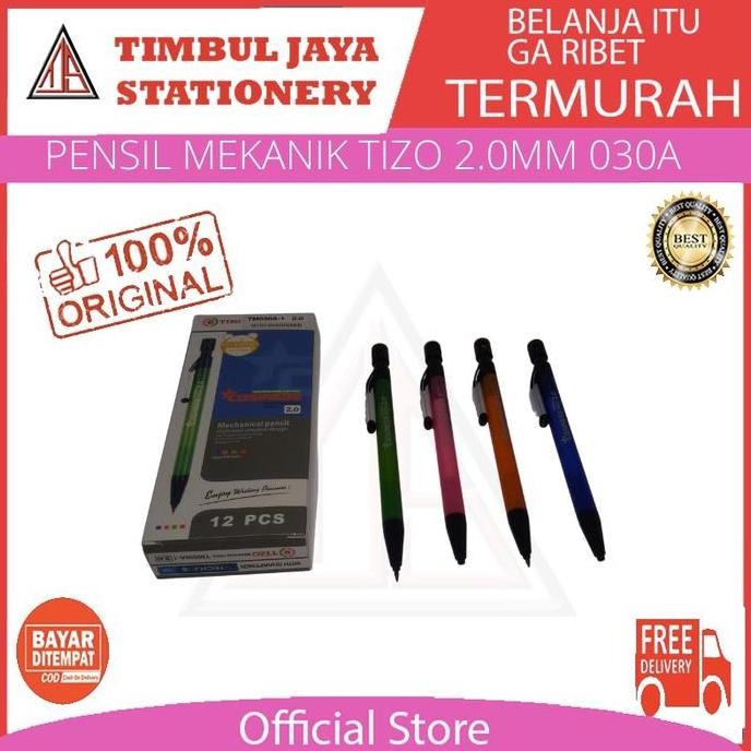 

Pensil Mekanik Tizo Body Color 2.0 MM TM-030A1-2 Pensil Teknik