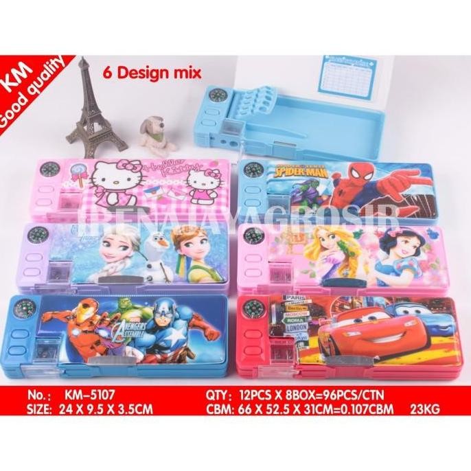 

Kotak Pensil Magnet Lucu Anak Murah Bagus Pria Wanita - Pencil Case Sekolah Premium