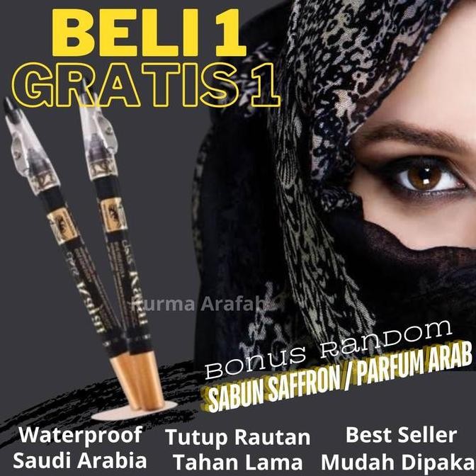 

Buy 1 Get 1 Celak Mata Milai Kajal - Eyeliner Pensil Waterproof Import Saudi