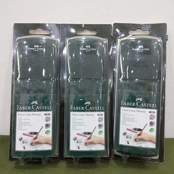 

Paket Ujian Pensil FABER-CASTELL + Tempat Pensil Original Siap Pakai