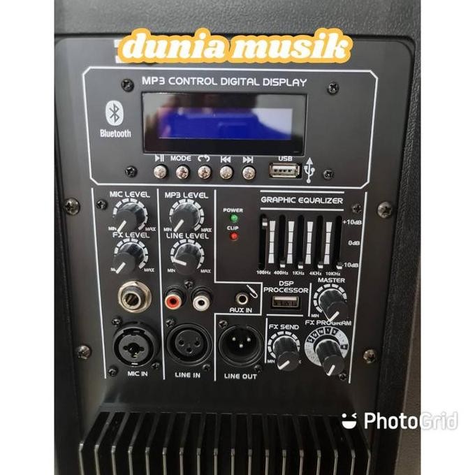 Speaker Aktif Ashley Hero15A 15 Inch Original Full Range Bluetooth