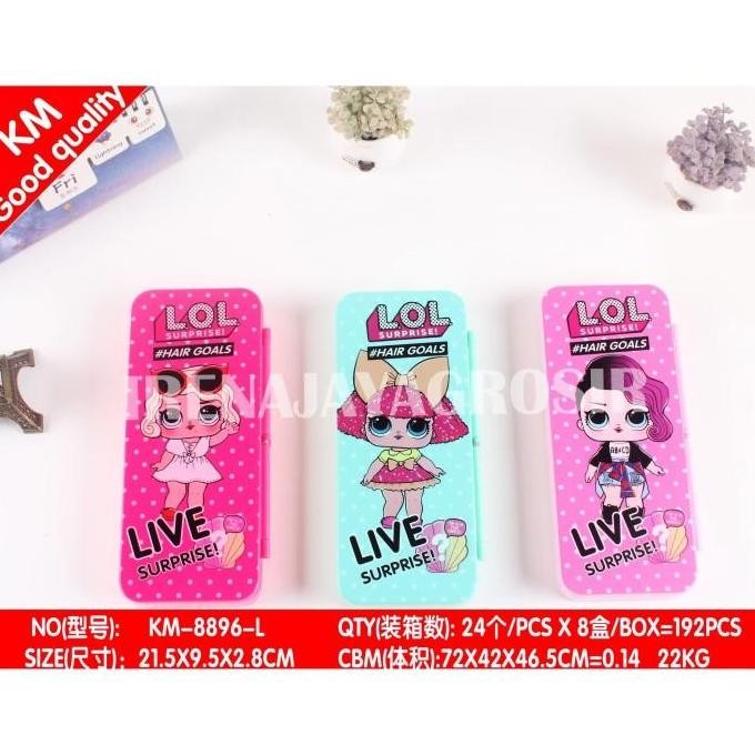 

Kotak Pensil Tombol Kunci Karakter Pencil Case Anak Cewek
