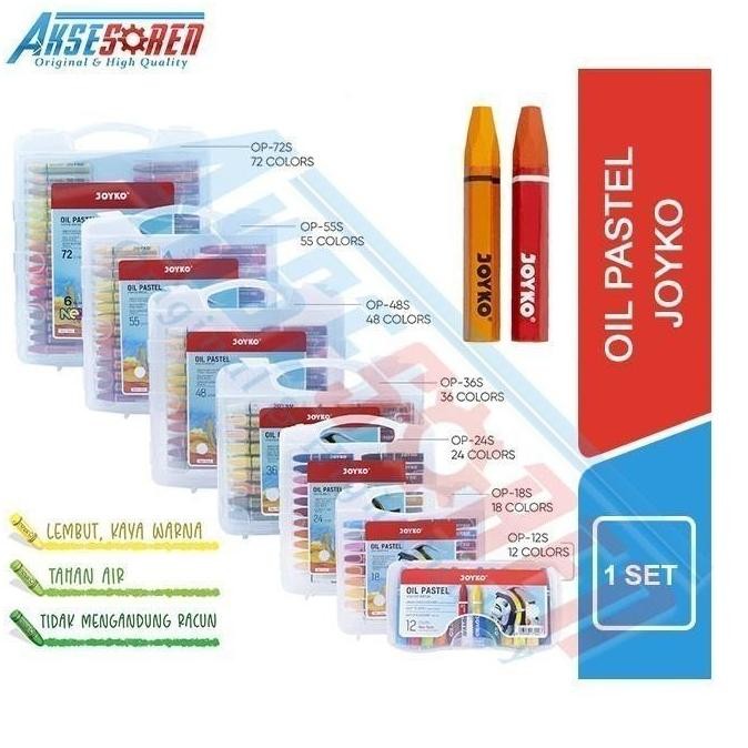 

Crayon Titi Joyko 24 Warna Pensil Warna Krayon Murah Anak Sekolah