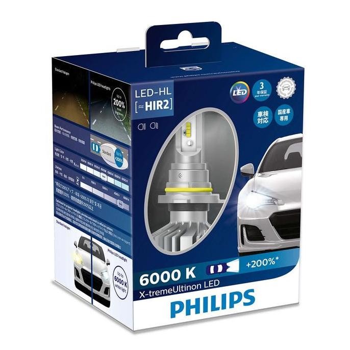Philips X-treme Ultinon LED 6.K Bohlam Lampu Mobil Putih
