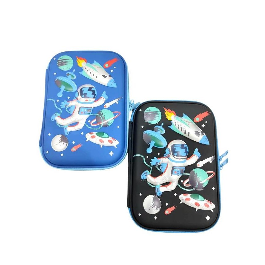 

Kotak Pensil Anak Astronot 3D Timbul Pencil Case Laki-laki Kado Sekolah