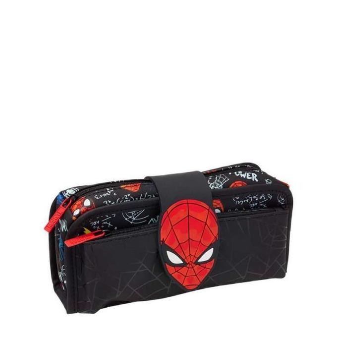 

Smiggle Spiderman Black Utility Pencil Case/Tempat Pensil Spider/Kado