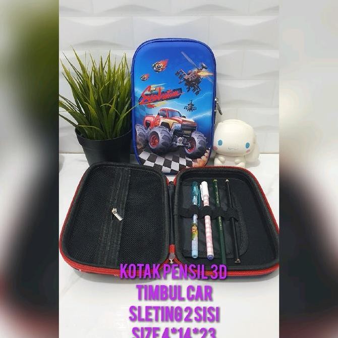 

Kotak Tempat Pensil Anak 3D Timbul Cowok Laki Cewek Toy Story Spiderman Ironman Avengers Car Dino Smiggle Sekolah Karet Stationery New Stok