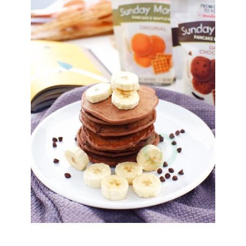 

RKM SUNDAY MORNING PANCAKE AND WAFFLE MIX - DARK CHOCOLATE 260GR