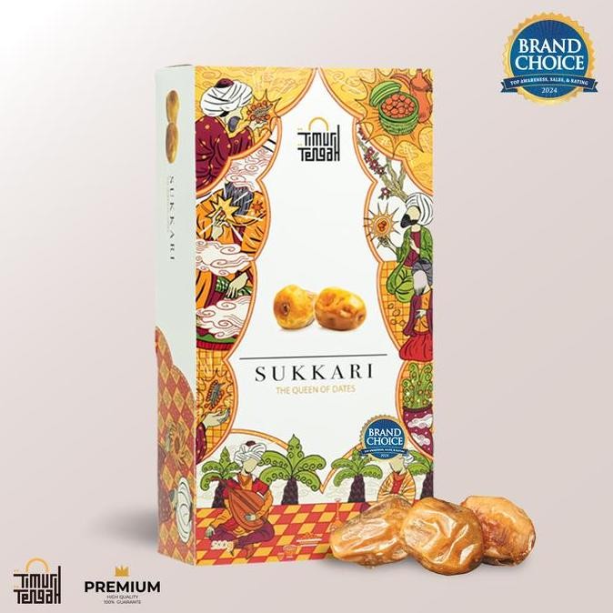 

RKM Timur Tengah Special Edition 500 gr Kurma Ajwa Sukkari Tunisia Tangkai Khalas