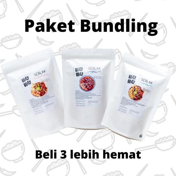 

Seblak Instan BABA Semua Variant (3pcs)