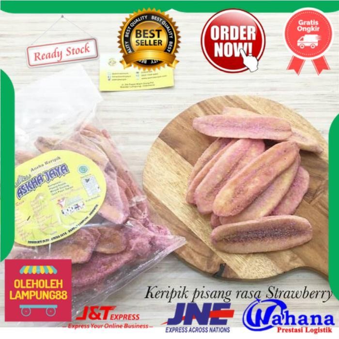 

Rkm Keripik Pisang Kepok Keripik Pisang Askha Jaya Aneka Banyak Rasa 250Gr