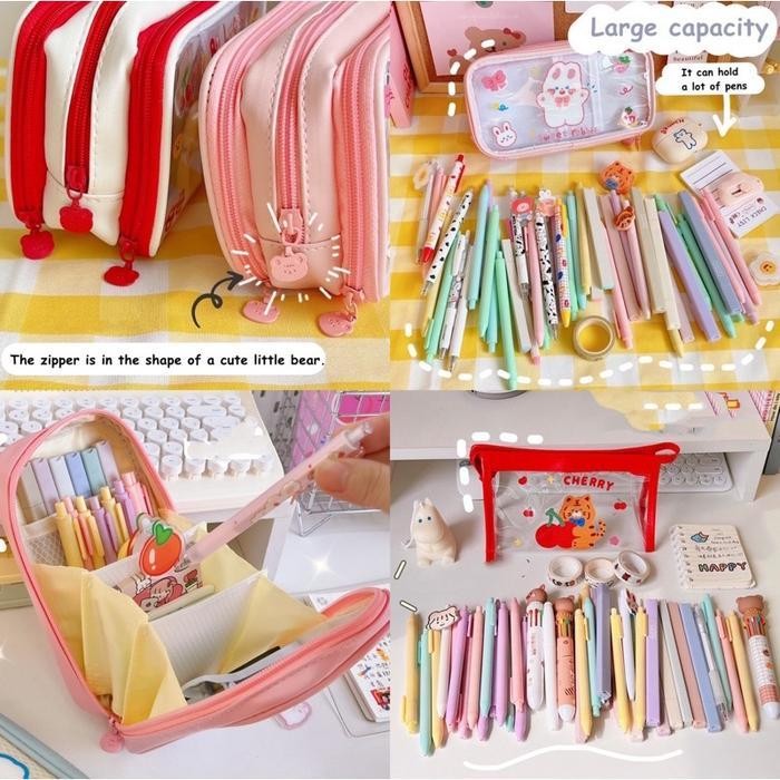 

EMS kotak pensil anak perempuan lucu Kawaii Tempat pena Kawaii